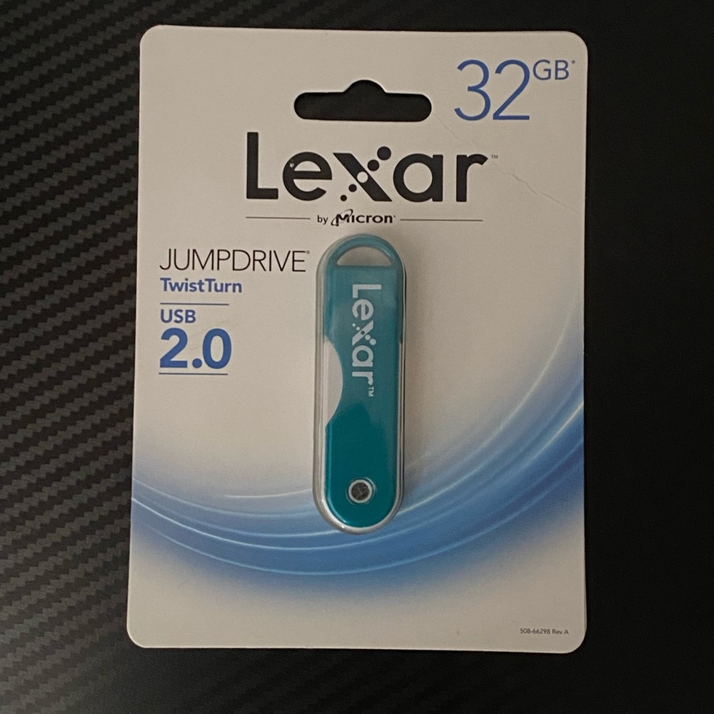 Lexar, jump drive USB twist turn 2.0, 32GB